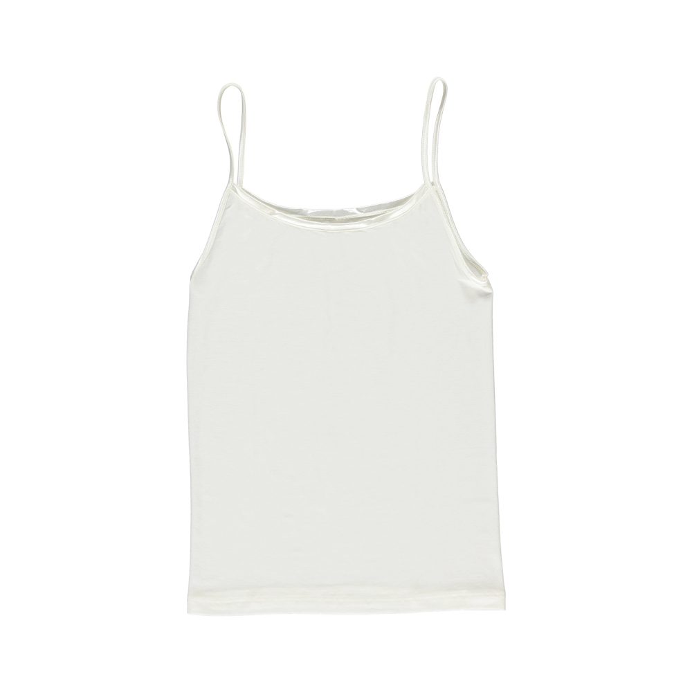 Premium Touch Top Spaghetti in weiss