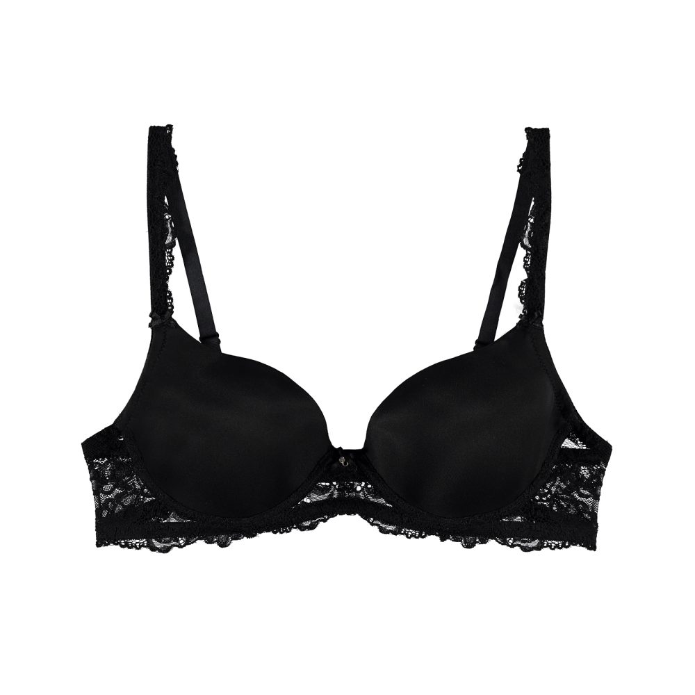 Luxury Desire BH mit Bügel, gefüttert in schwarz