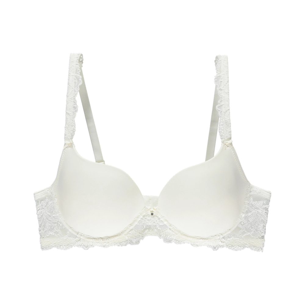 Luxury Desire BH mit Bügel, gefüttert in weiss