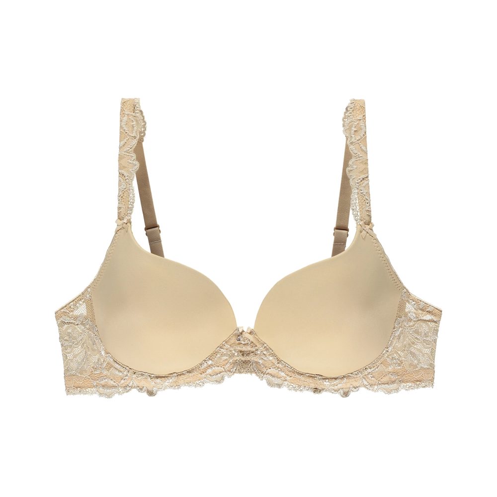 Luxury Desire BH mit Bügel, gefüttert in beige