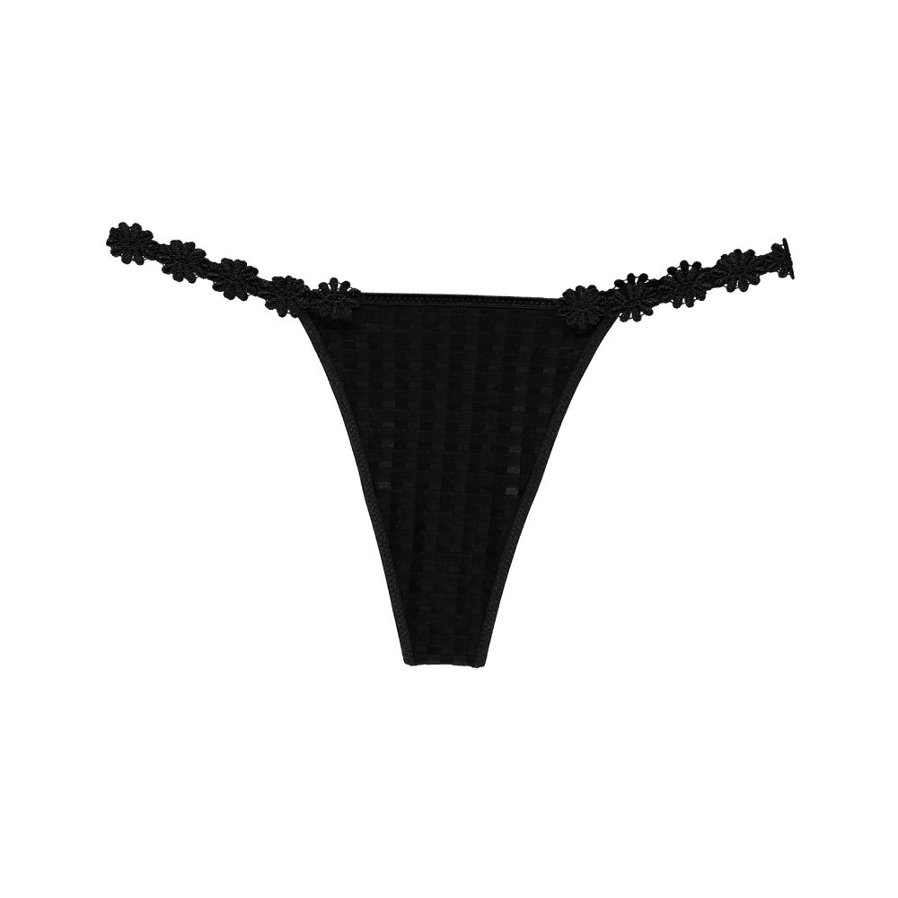 Avero String in schwarz