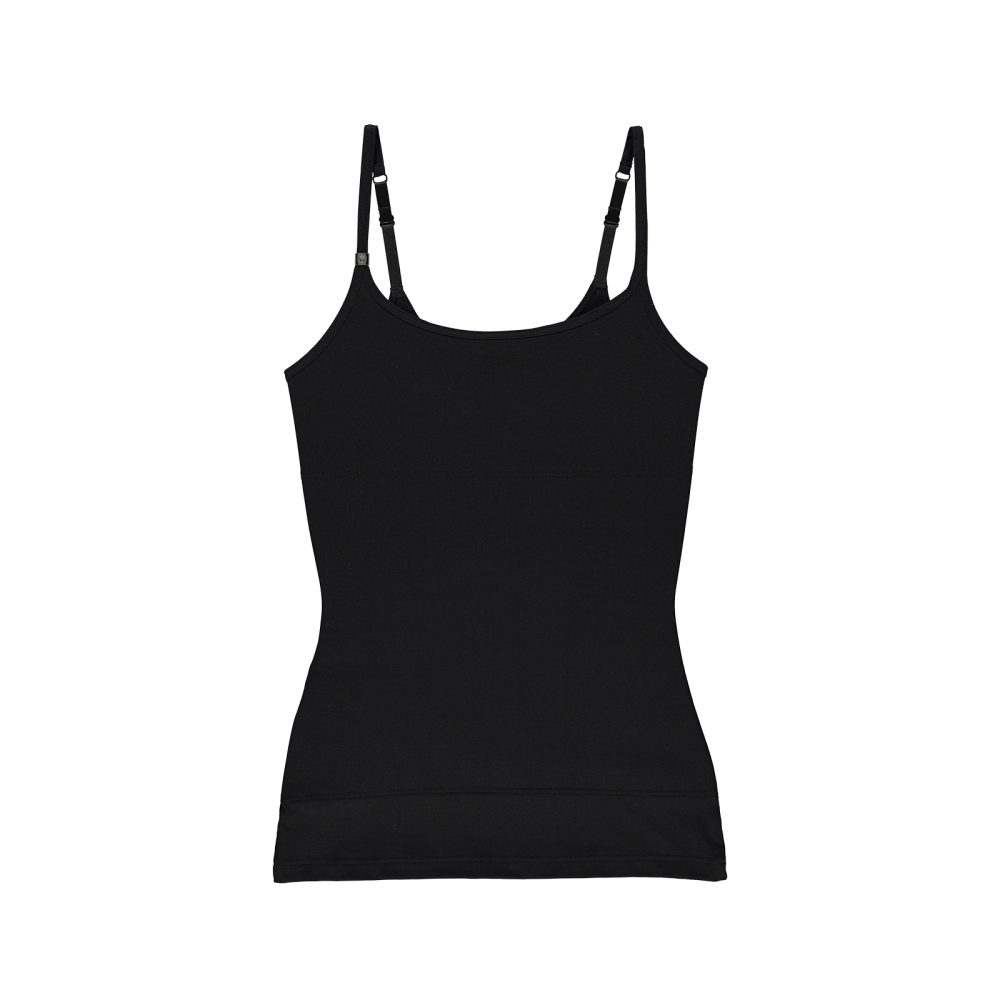 Trendy Sensation Top Spaghetti in schwarz