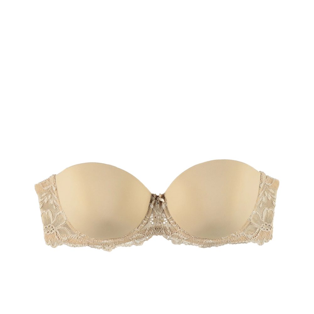 Luxury Desire BH mit Bügel, gefüttert in beige