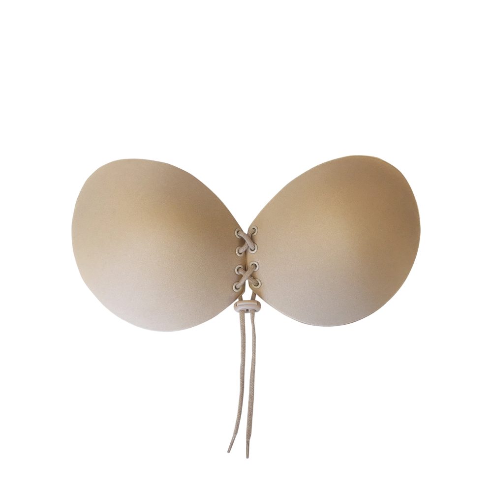 Va-Va-Voom Push BH mit Bügel, gefüttert in beige
