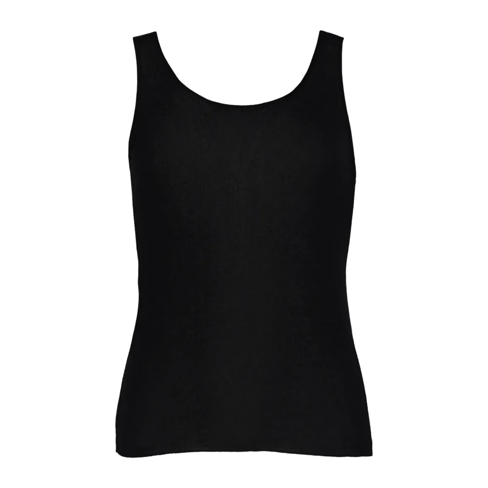 Cashmere Sensation Tanktop in schwarz