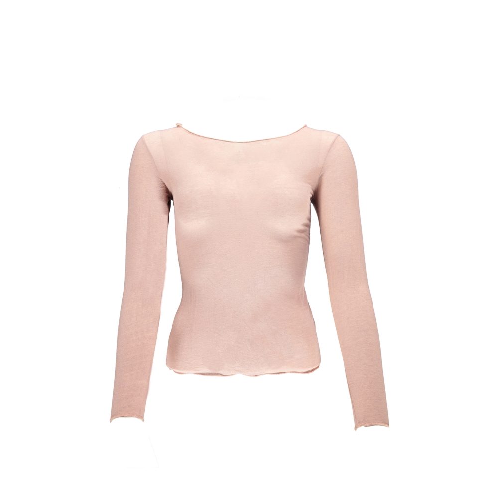 Cashmere Sensation Shirt Langarm in rosa