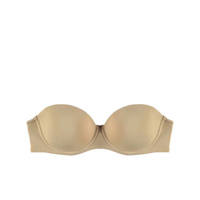 Sexy Comfort BH mit Bügel, gefüttert in beige
