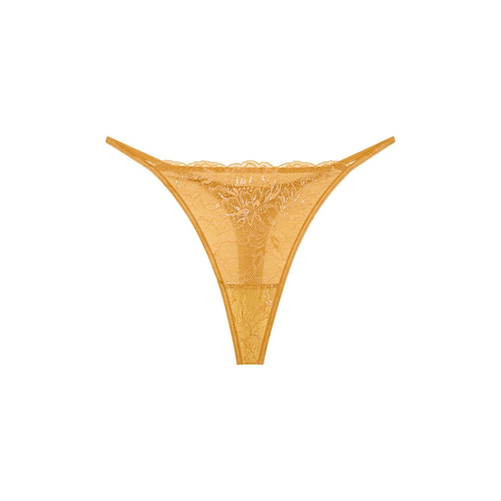 Amourette Charm Shimmer String in gelb