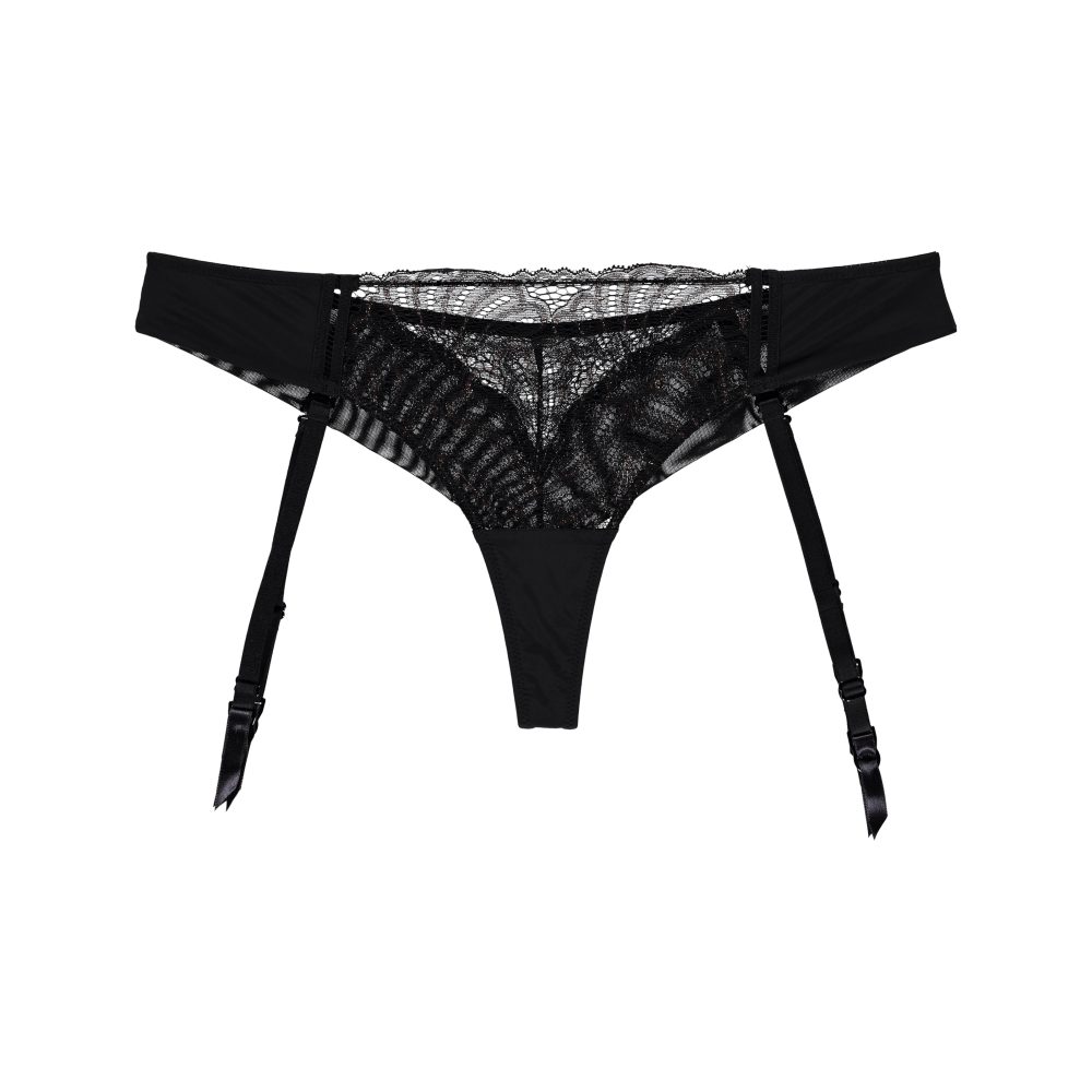 Shayla Brazilian Slip in schwarz