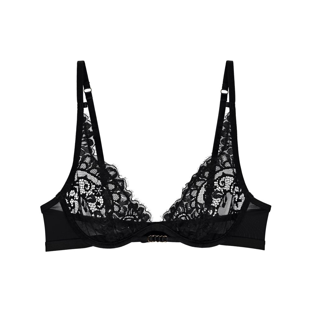 Shirin BH mit Bügel, ungefüttert in schwarz