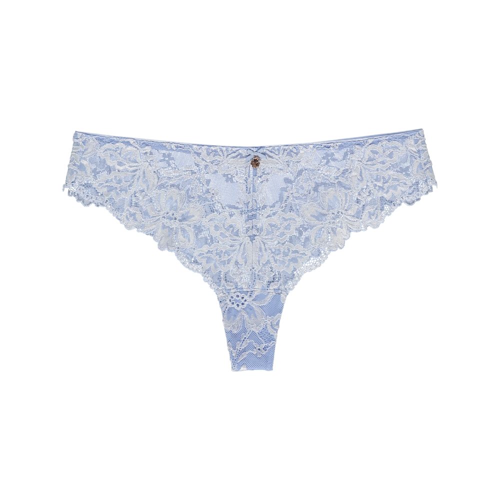 Luxury Desire Brazilian Slip in blau