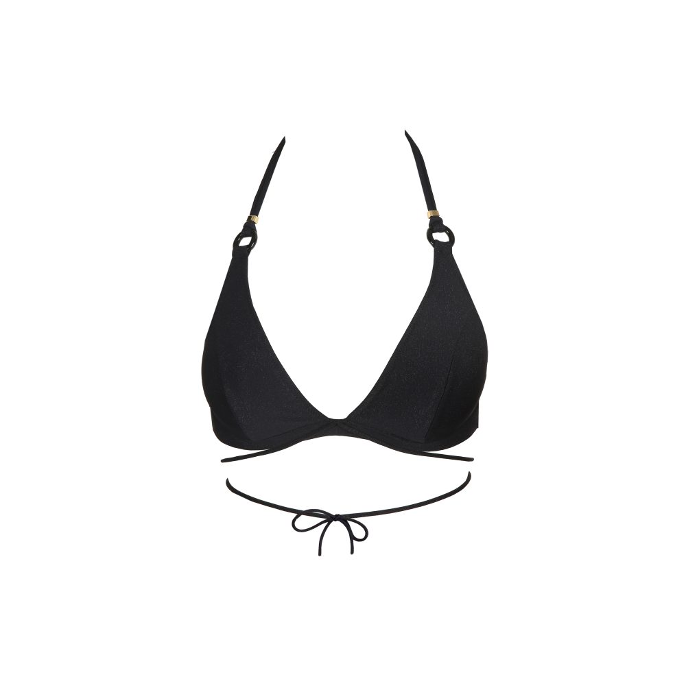 Dahu Bikini Top ohne Bügel ungefüttert in schwarz