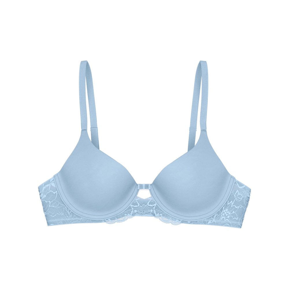 Amourette Charm BH mit Bügel, gefüttert in blau