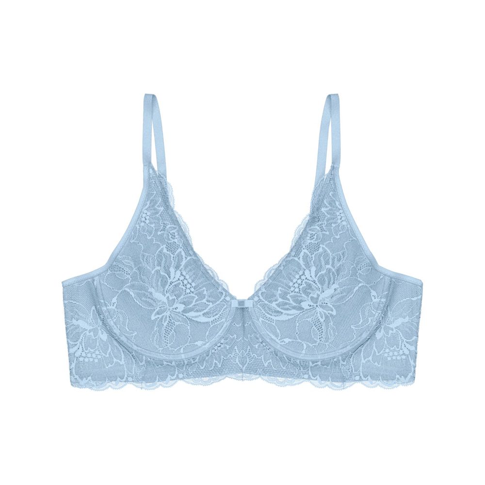 Amourette Charm BH ohne Bügel, ungefüttert in blau