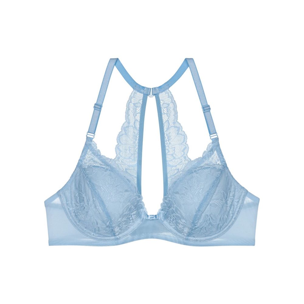 Amourette Charm BH mit Bügel, gefüttert in blau