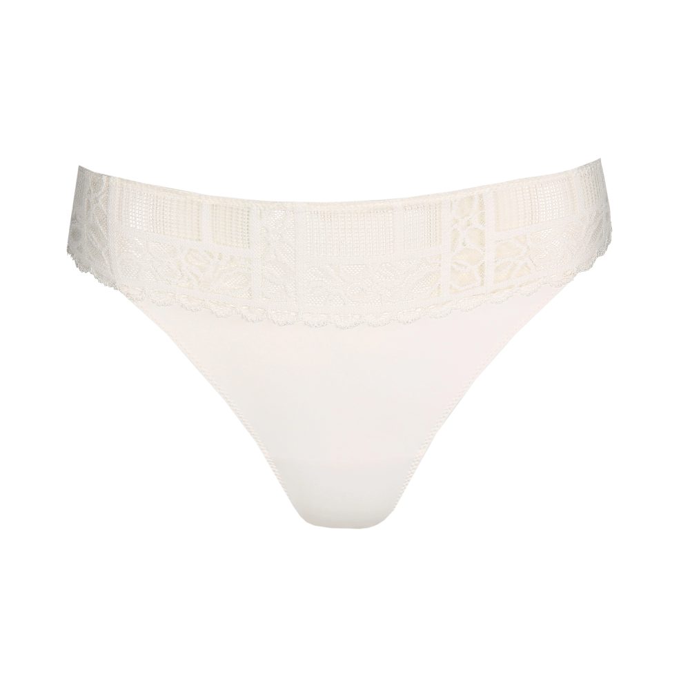 Jadei String in weiss