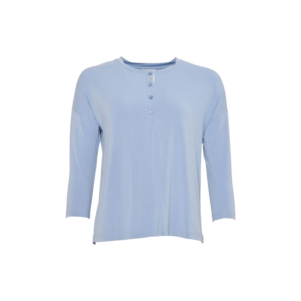 Timea Pyjama Oberteil in blau