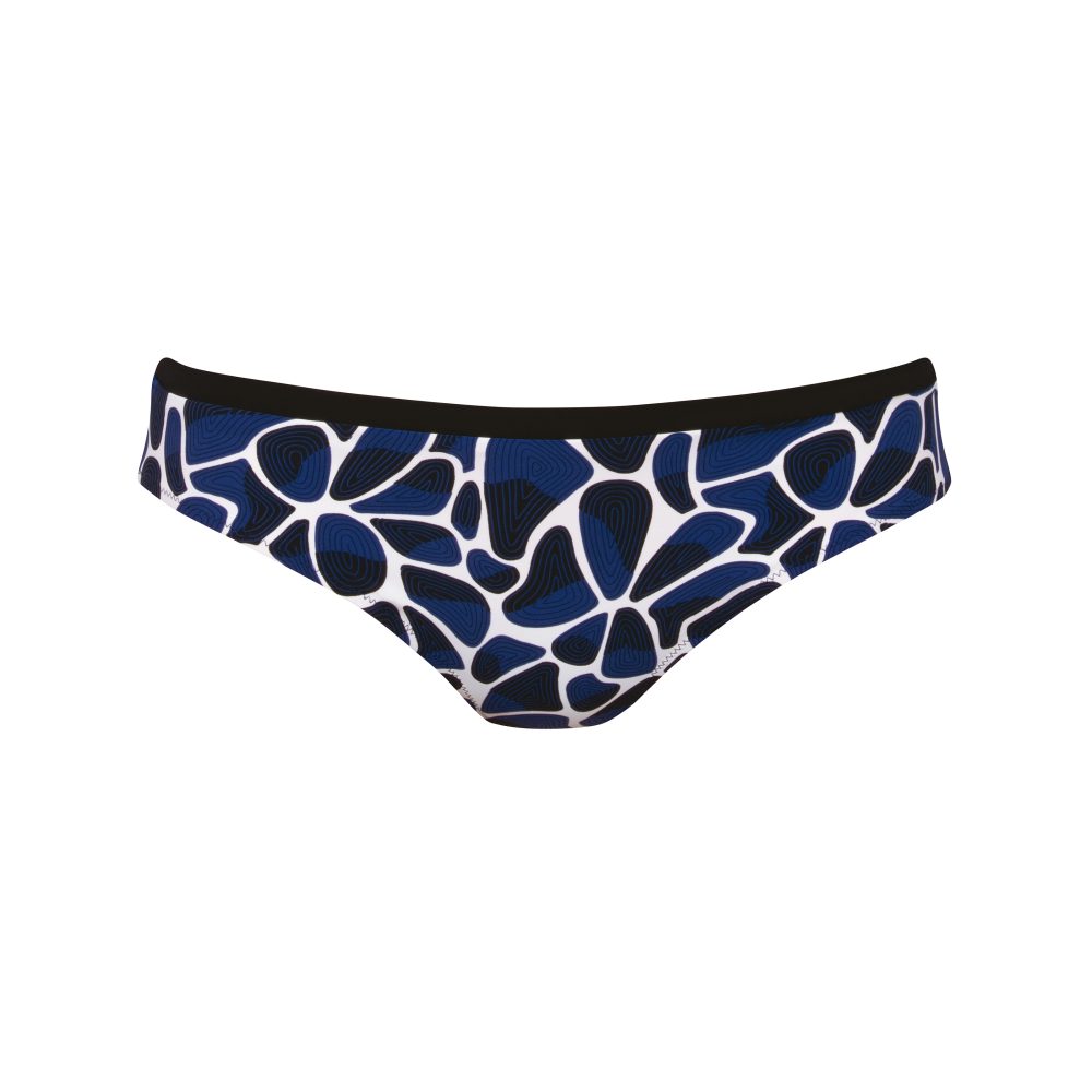 Blue Depths Bikini Regular Slip in blau