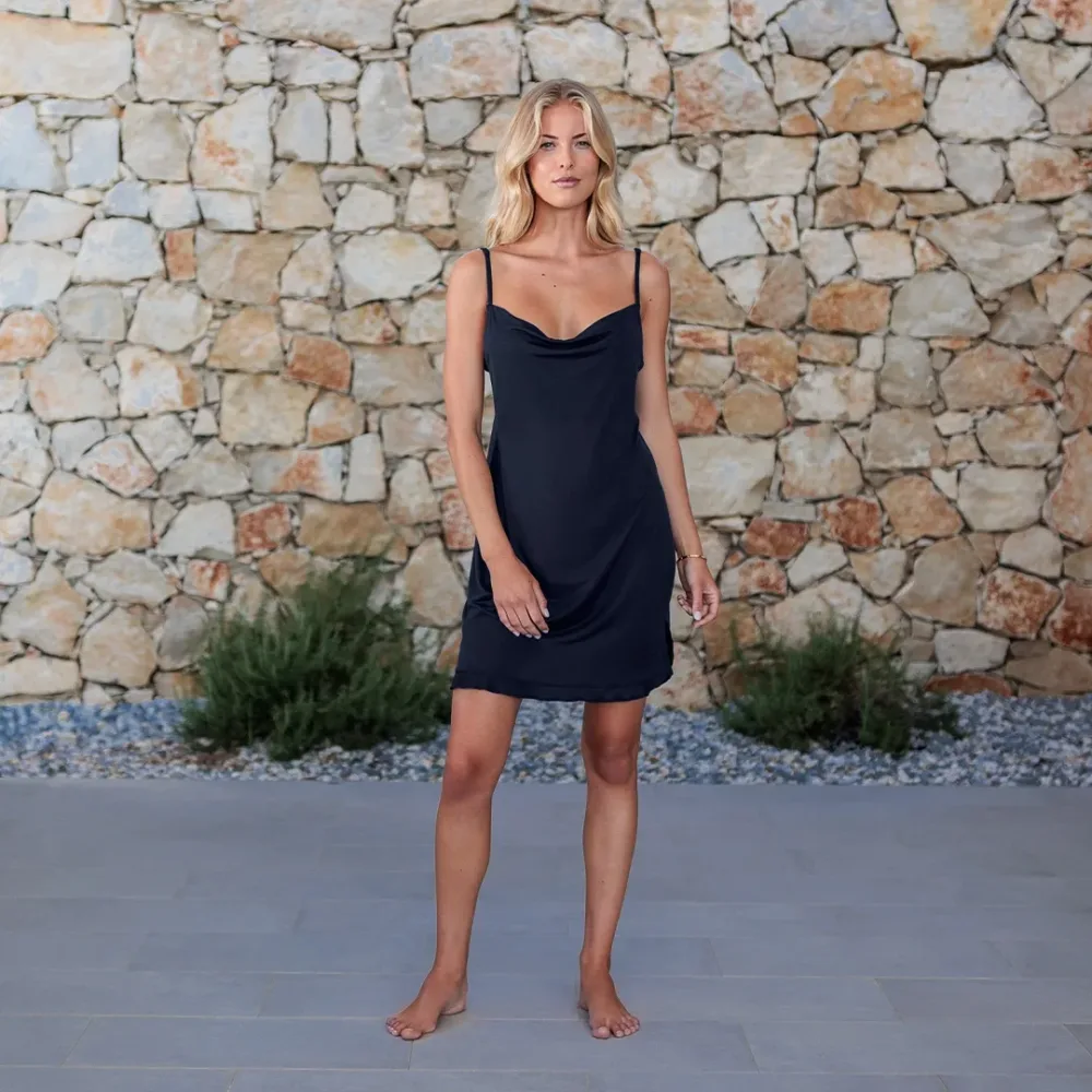 Stay Cool Air Nachthemd kurz in blau