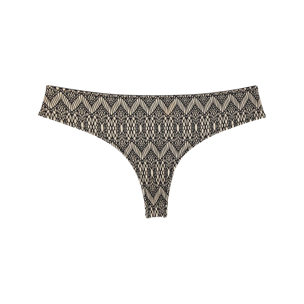 Tinka Brazilian Slip in schwarz