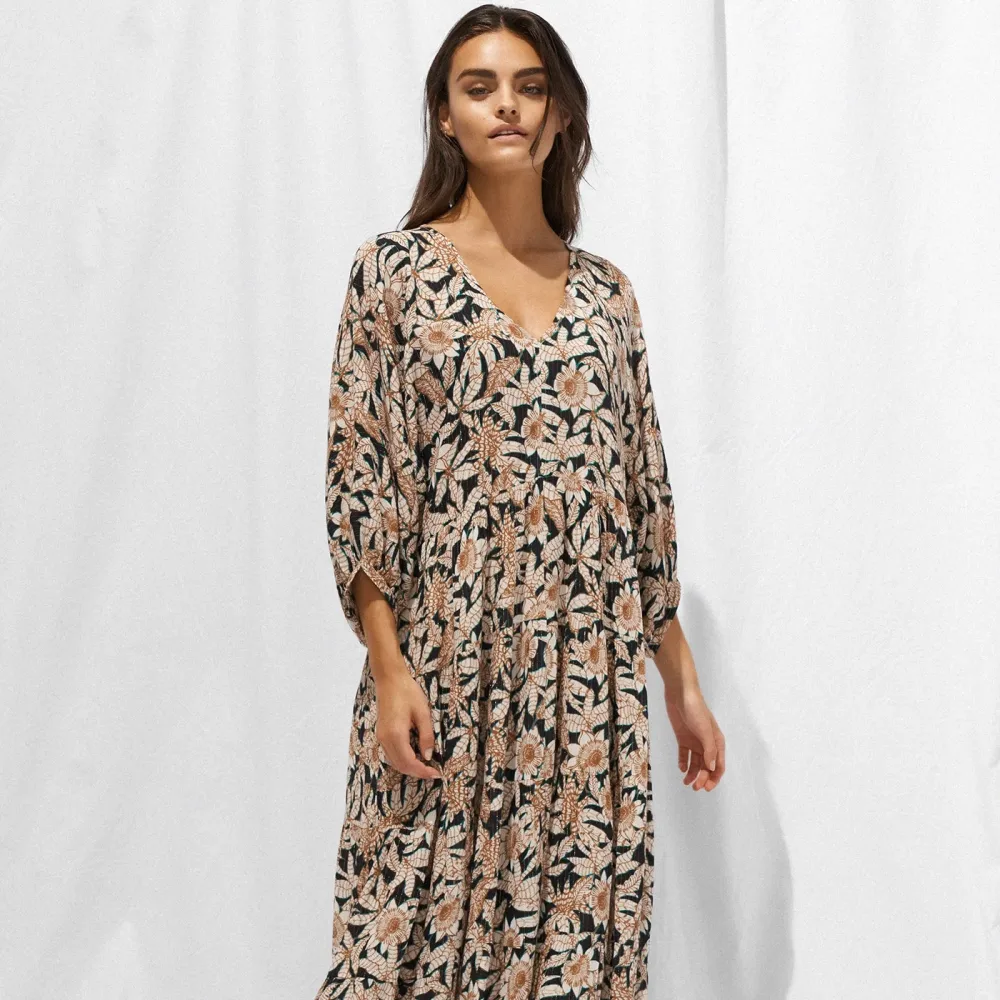 Les Côtes Kleid in schwarz