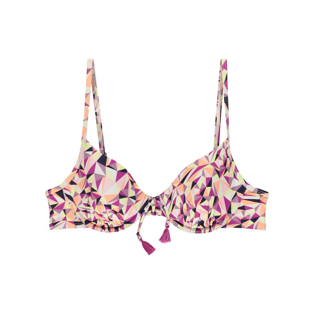 Ticiana Bikini Top mit Bügel gefüttert in pink