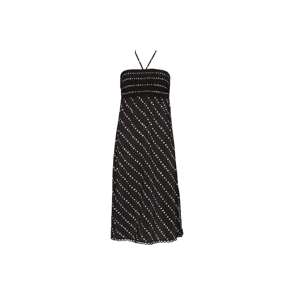 Taline Kleid lang in schwarz