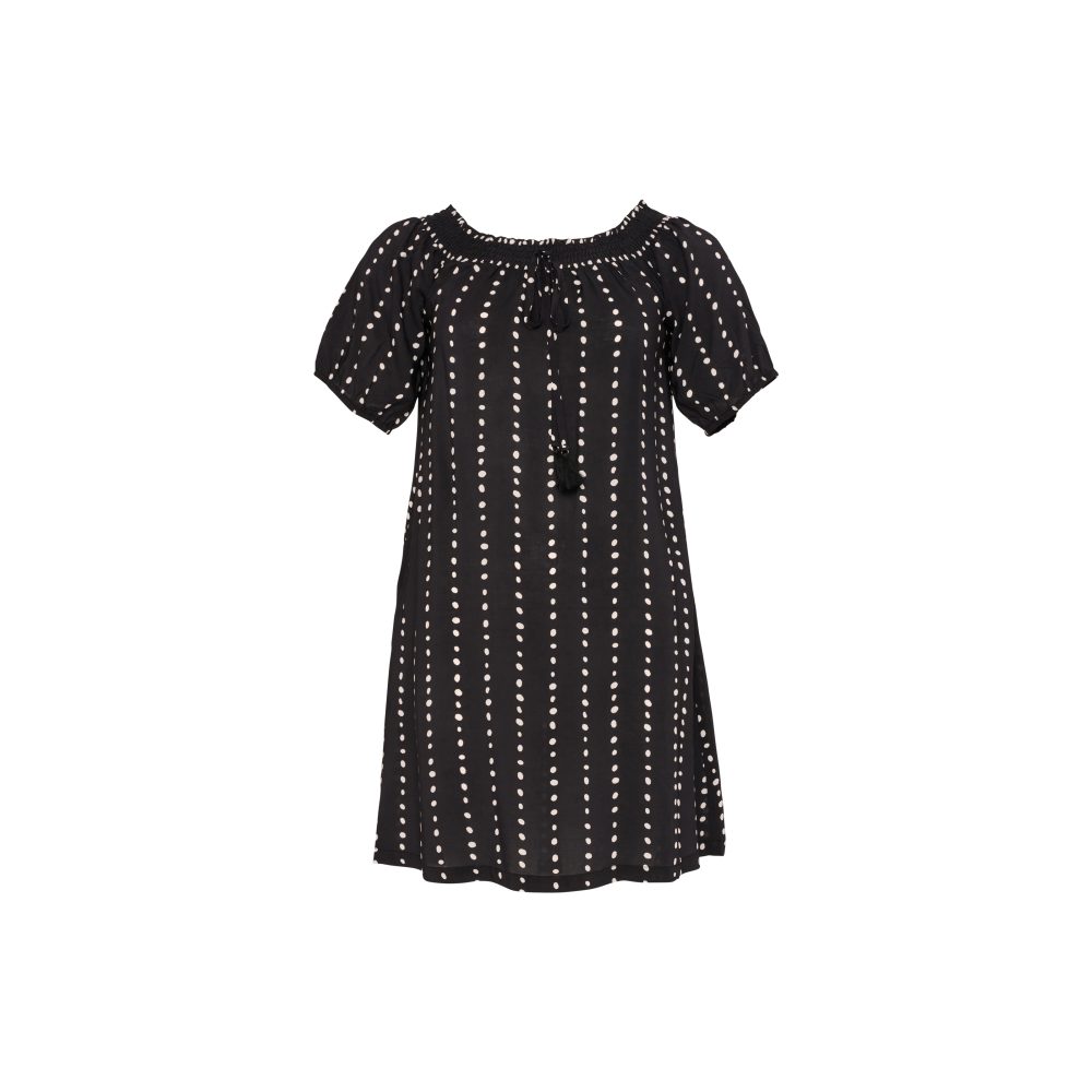 Taline Kleid in schwarz