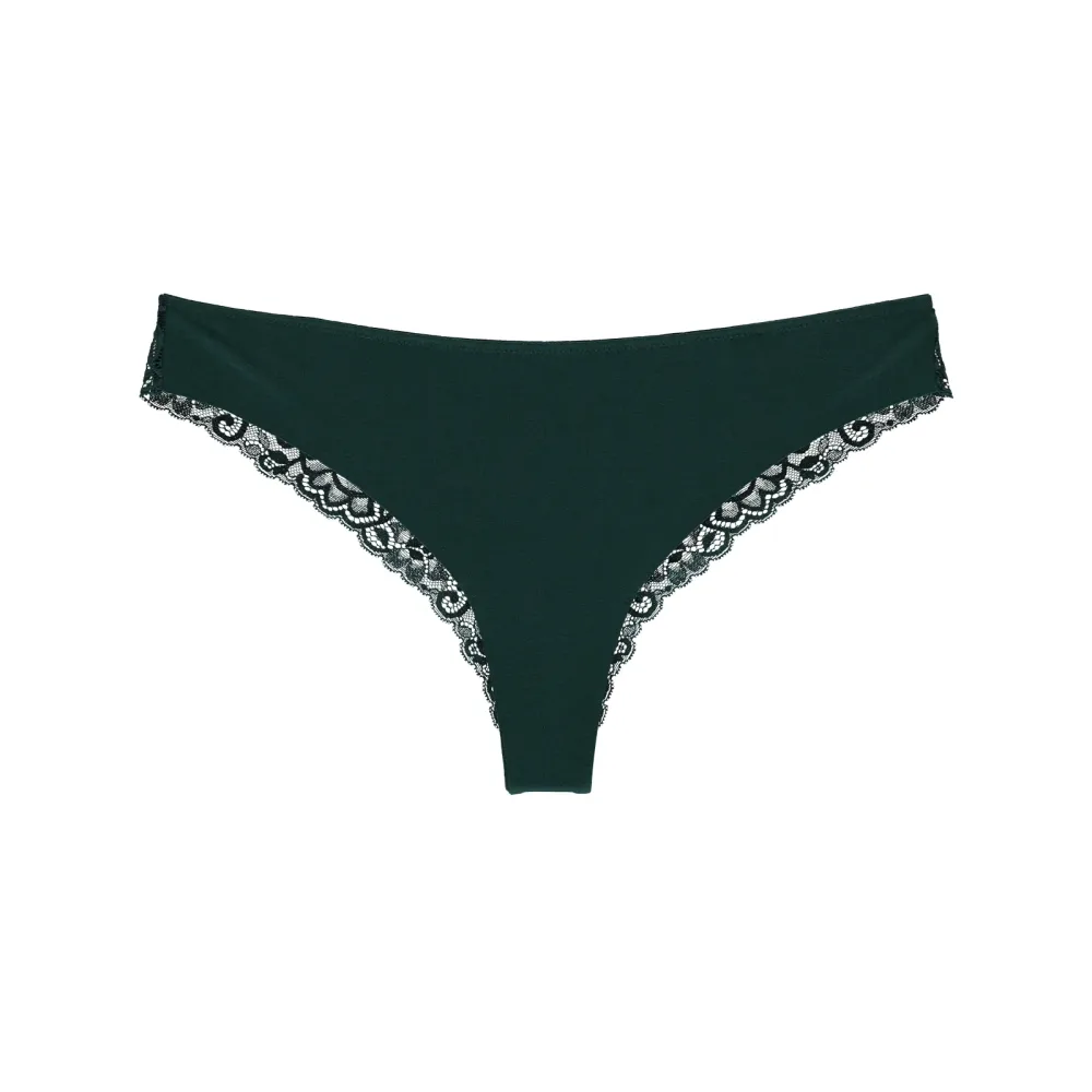 Cozy Beauty String in grün