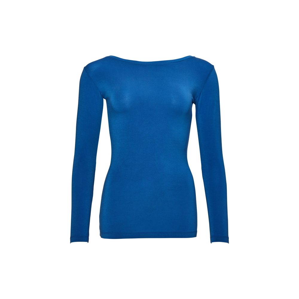 Virginia Pyjama Oberteil in blau