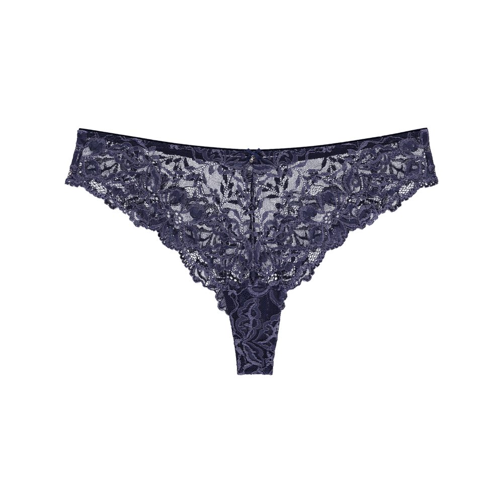 Luxury Desire Brazilian Slip in blau