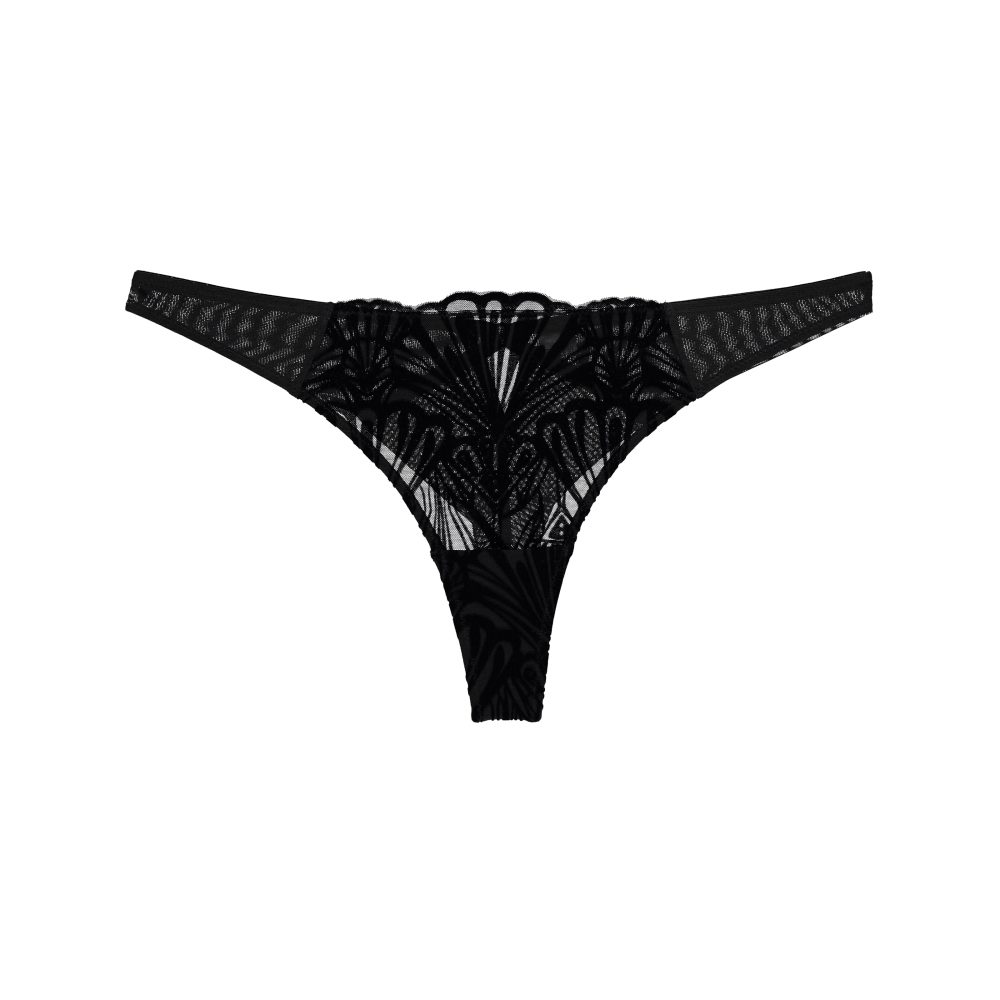 Valenzia Brazilian Slip in schwarz