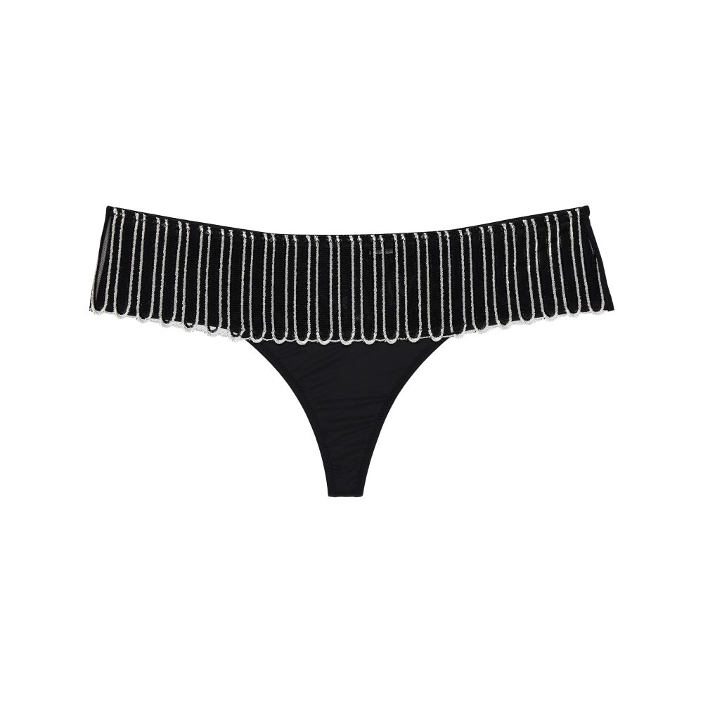Rodina Brazilian Slip in schwarz