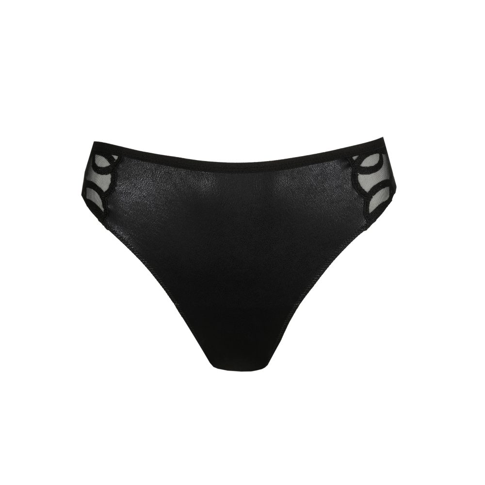 Vallarte String in schwarz