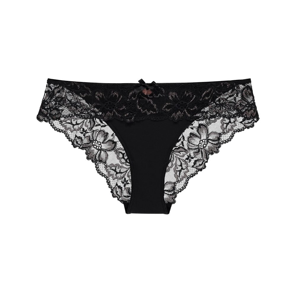 Luxury Desire Slip in schwarz