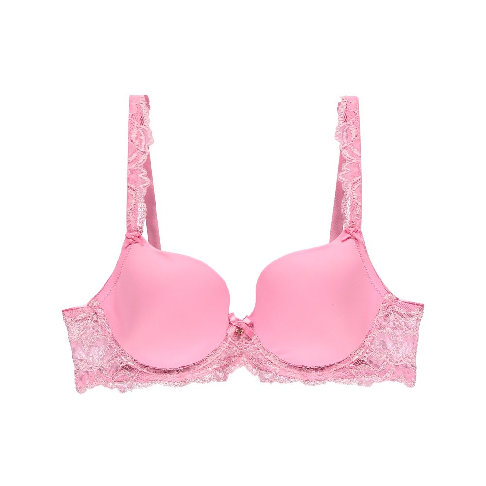 Luxury Desire BH mit Bügel, gefüttert in rosa