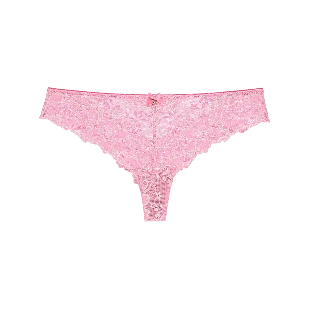 Luxury Desire Brazilian Slip in rosa
