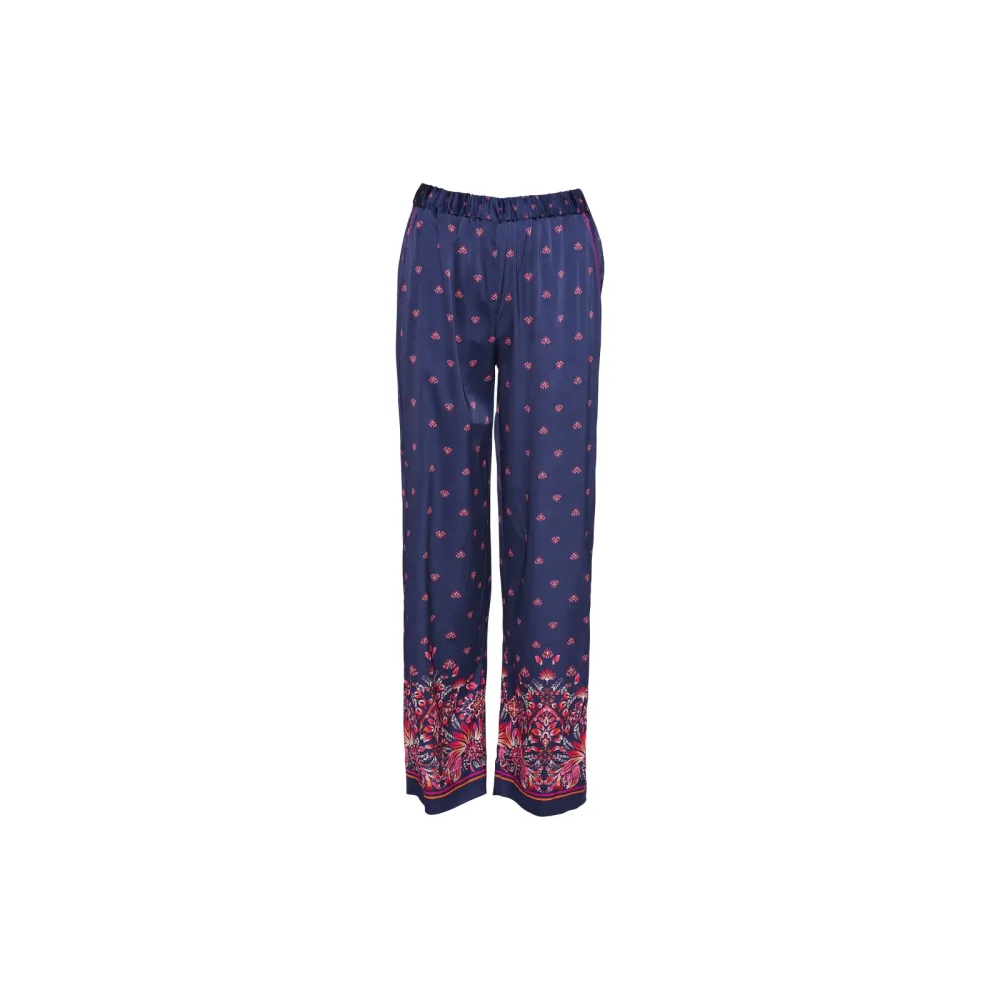 Velida Pyjama Unterteil in blau
