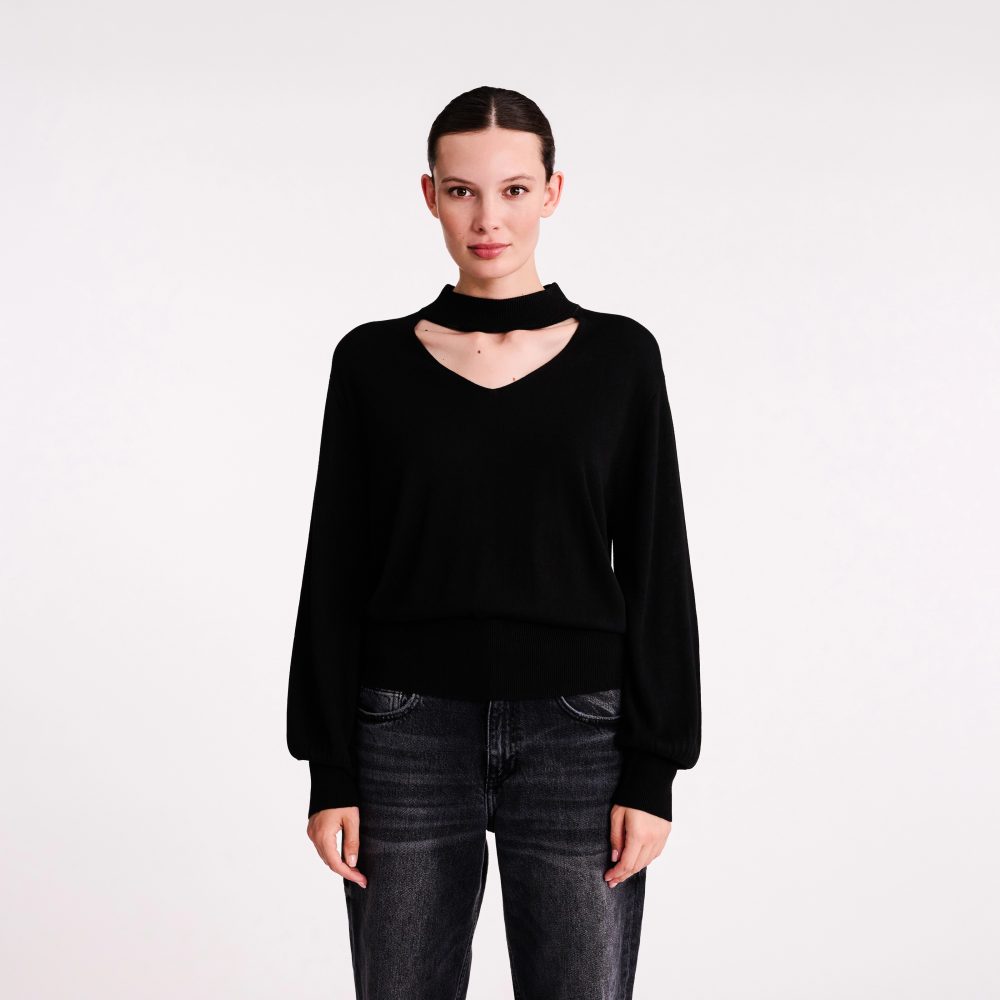 Willow Pullover in schwarz