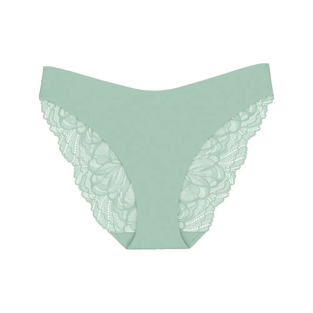 Body Make-Up Illusion Lace Slip in grün