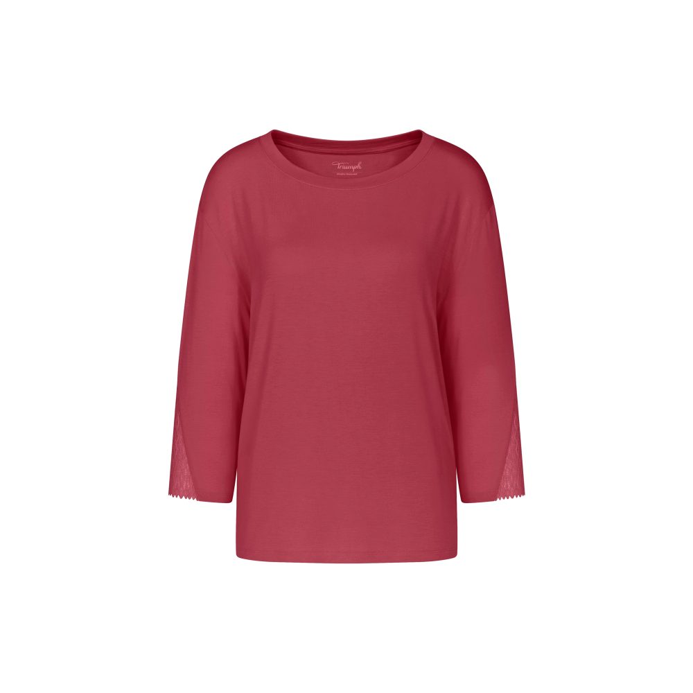 Aura Spotlight Pyjama Oberteil in rot