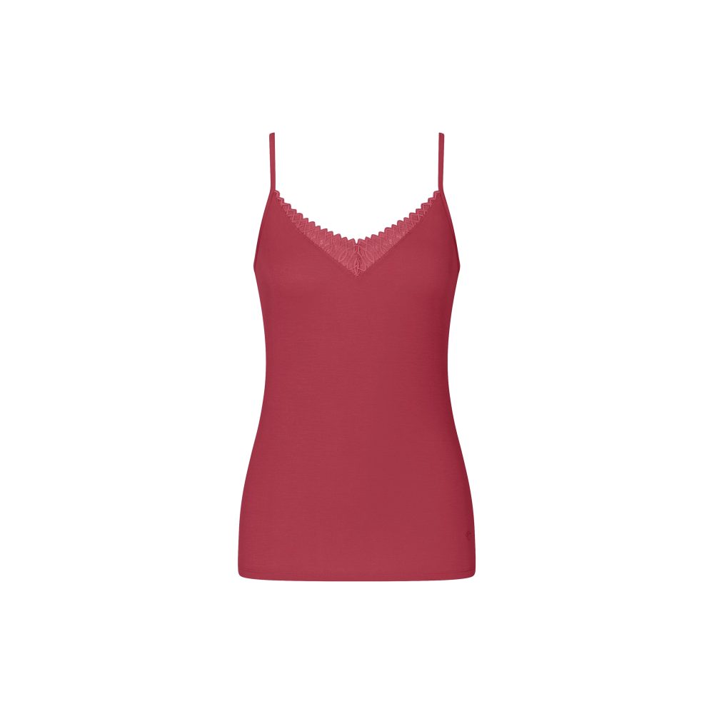 Aura Spotlight Top Spaghetti in rot