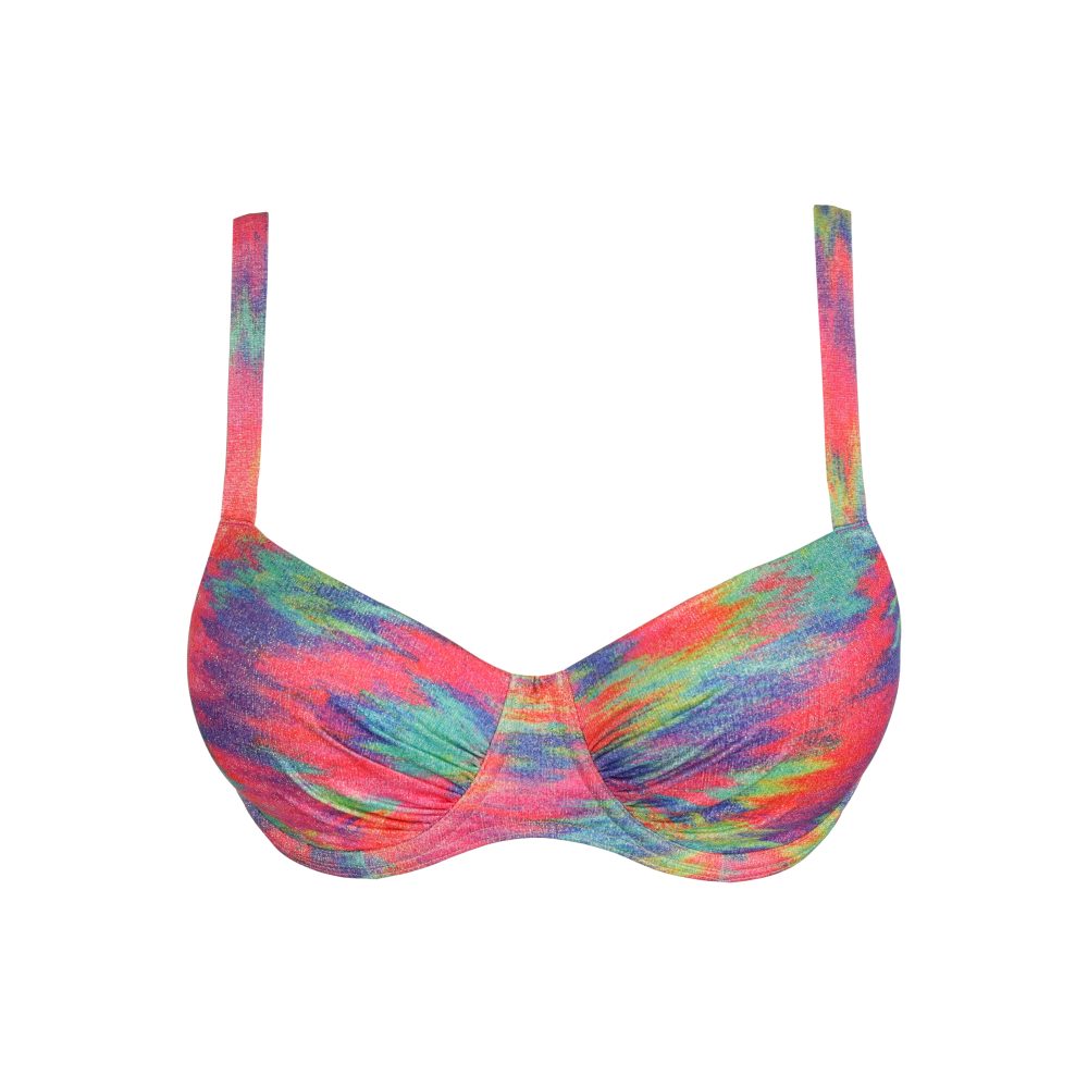 Cairo Bikini Top mit Bügel gefüttert in bunt