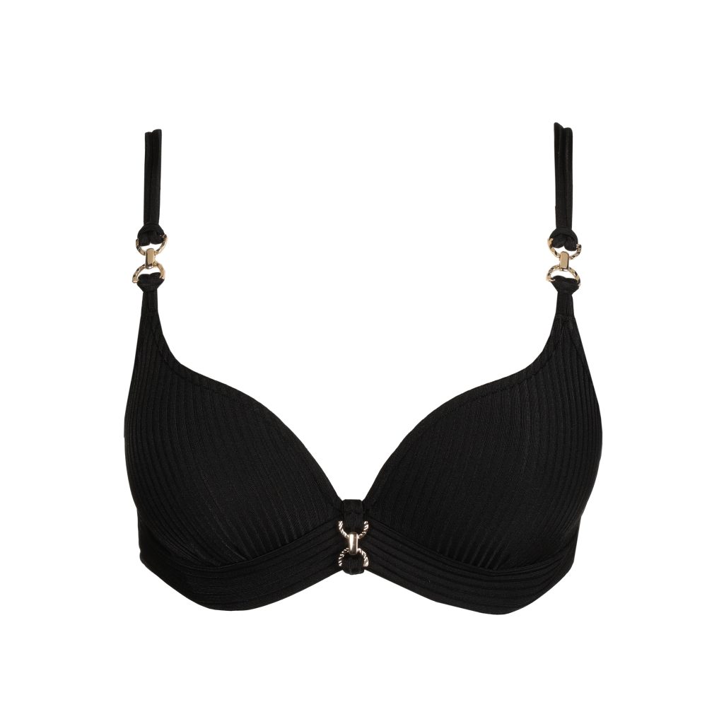 Emly Bikini Top mit Bügel gefüttert in schwarz