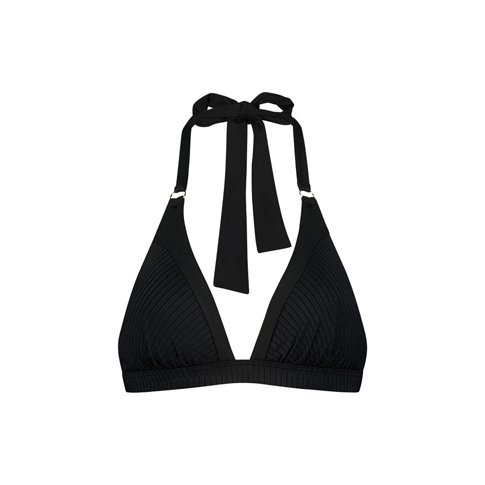 Caviar Bikini Top ohne Bügel ungefüttert in schwarz