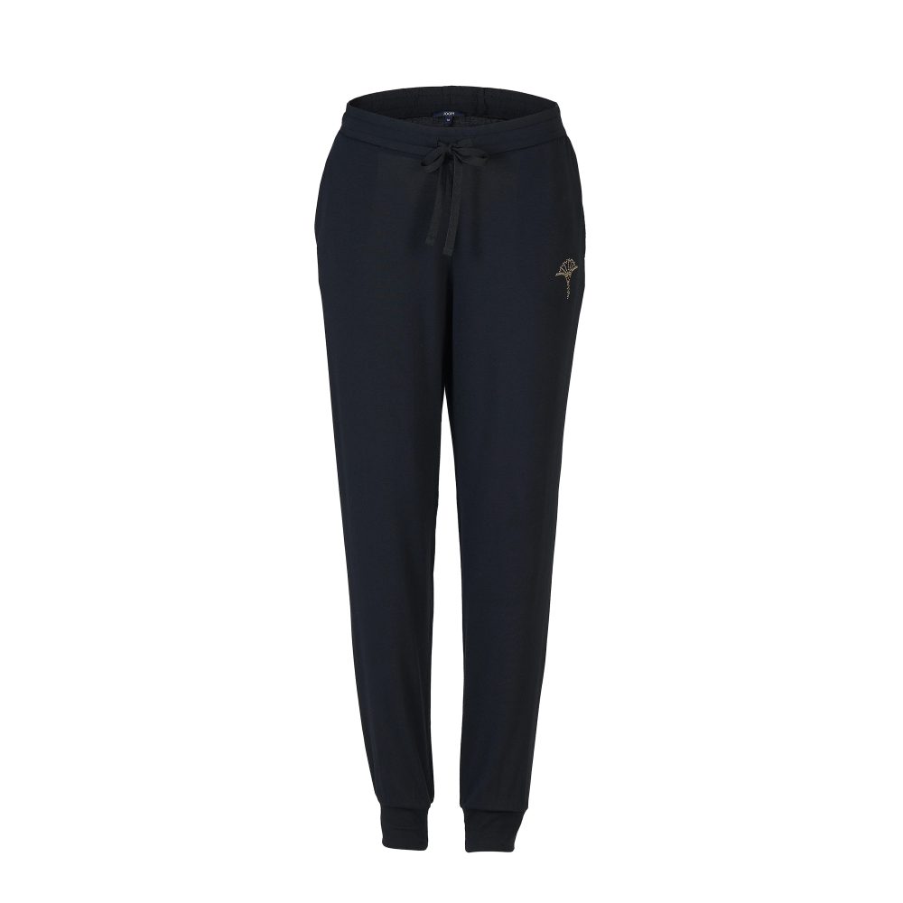 Luxe Pyjama Unterteil in schwarz