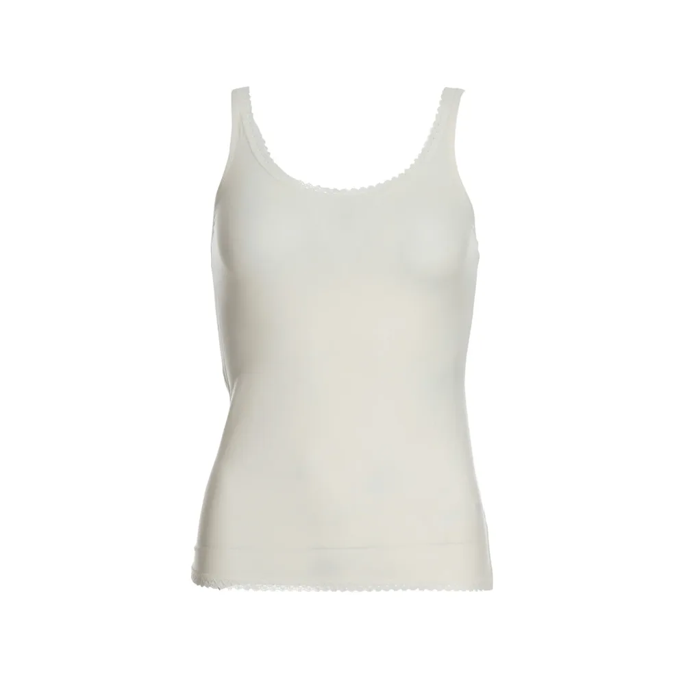 Soft Romance Tanktop in weiss
