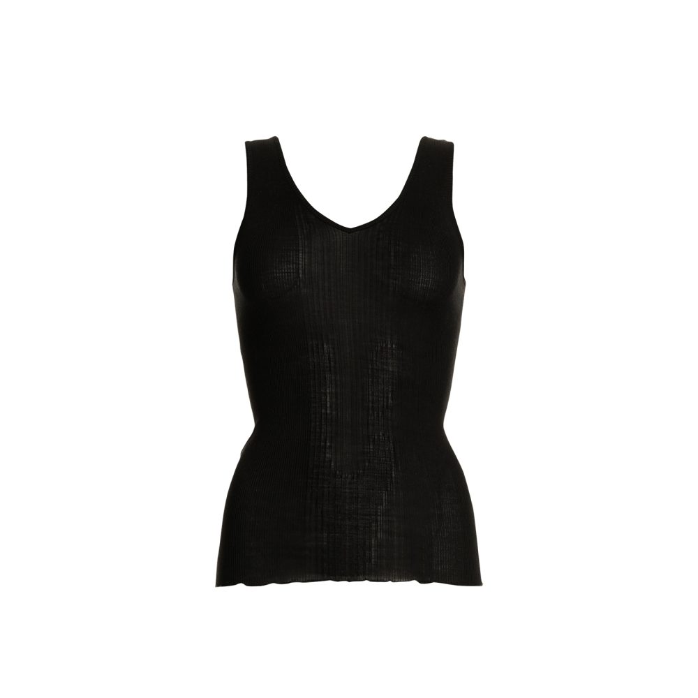 Silky Sensation Tanktop in schwarz