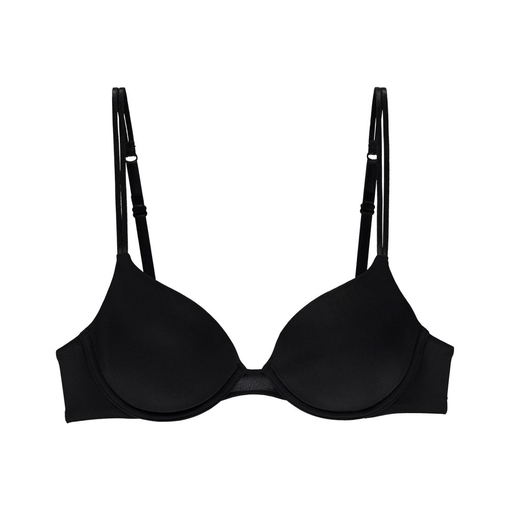 Sexy Comfort BH mit Bügel, gefüttert in schwarz