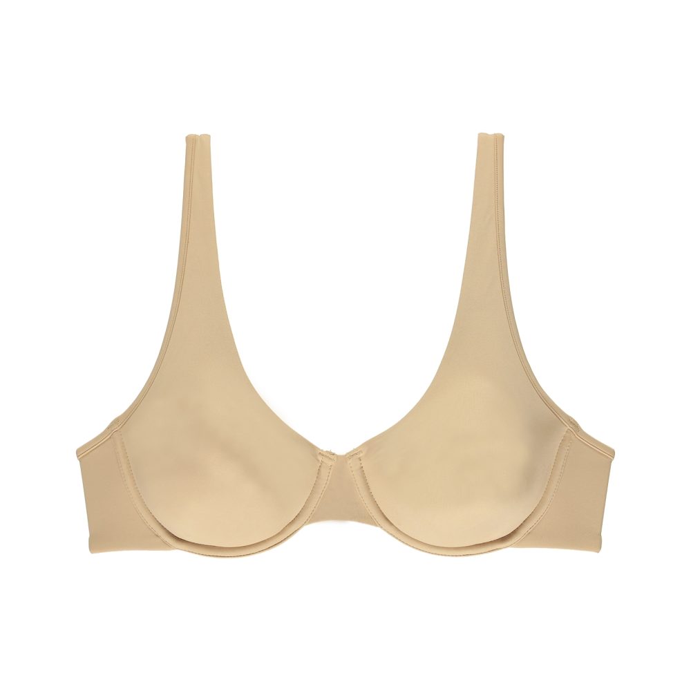 Magic Support BH mit Bügel, ungefüttert in beige